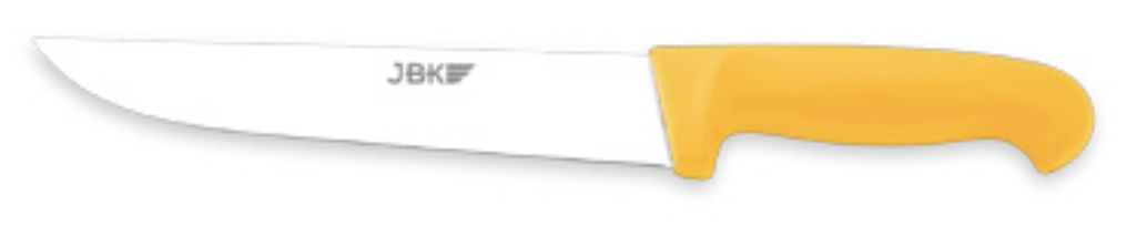 Cuchillo Carnicero 18 cm mango Inyectado Amarillo
